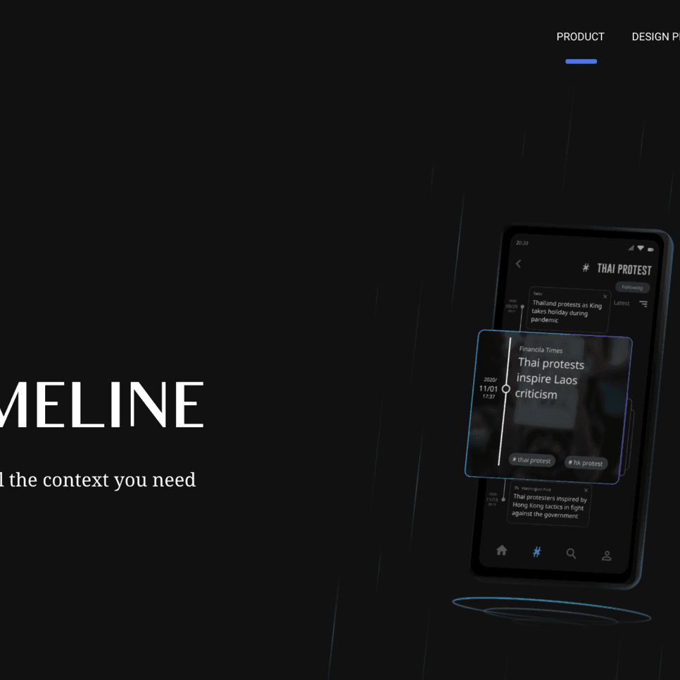 TIMELINE Website